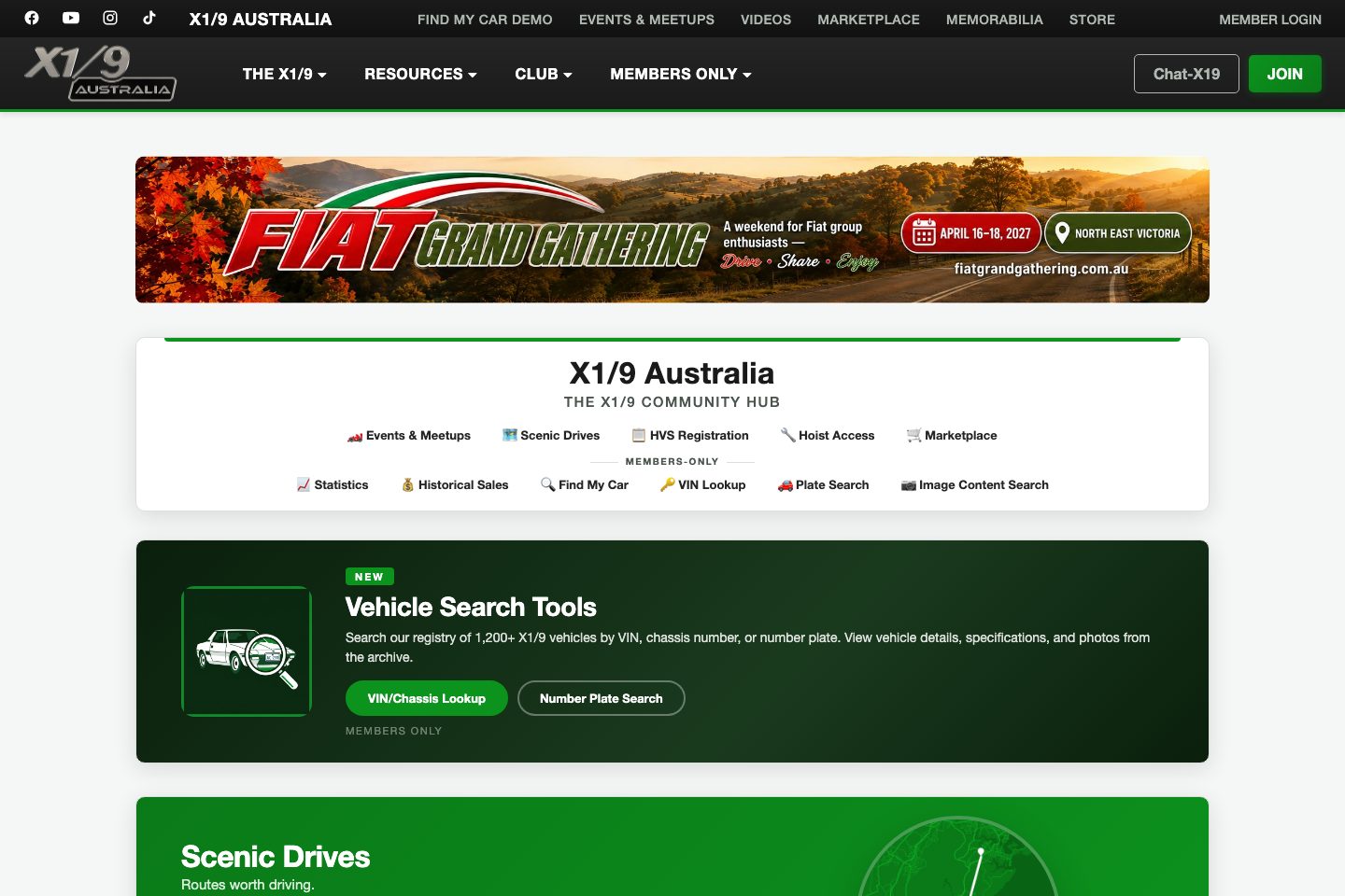 Screenshot of x19.com.au